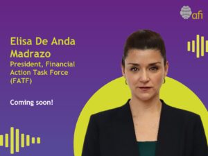 Elida De Anda Madrazo guest of AFI podcast: Inside Financial Inclusion