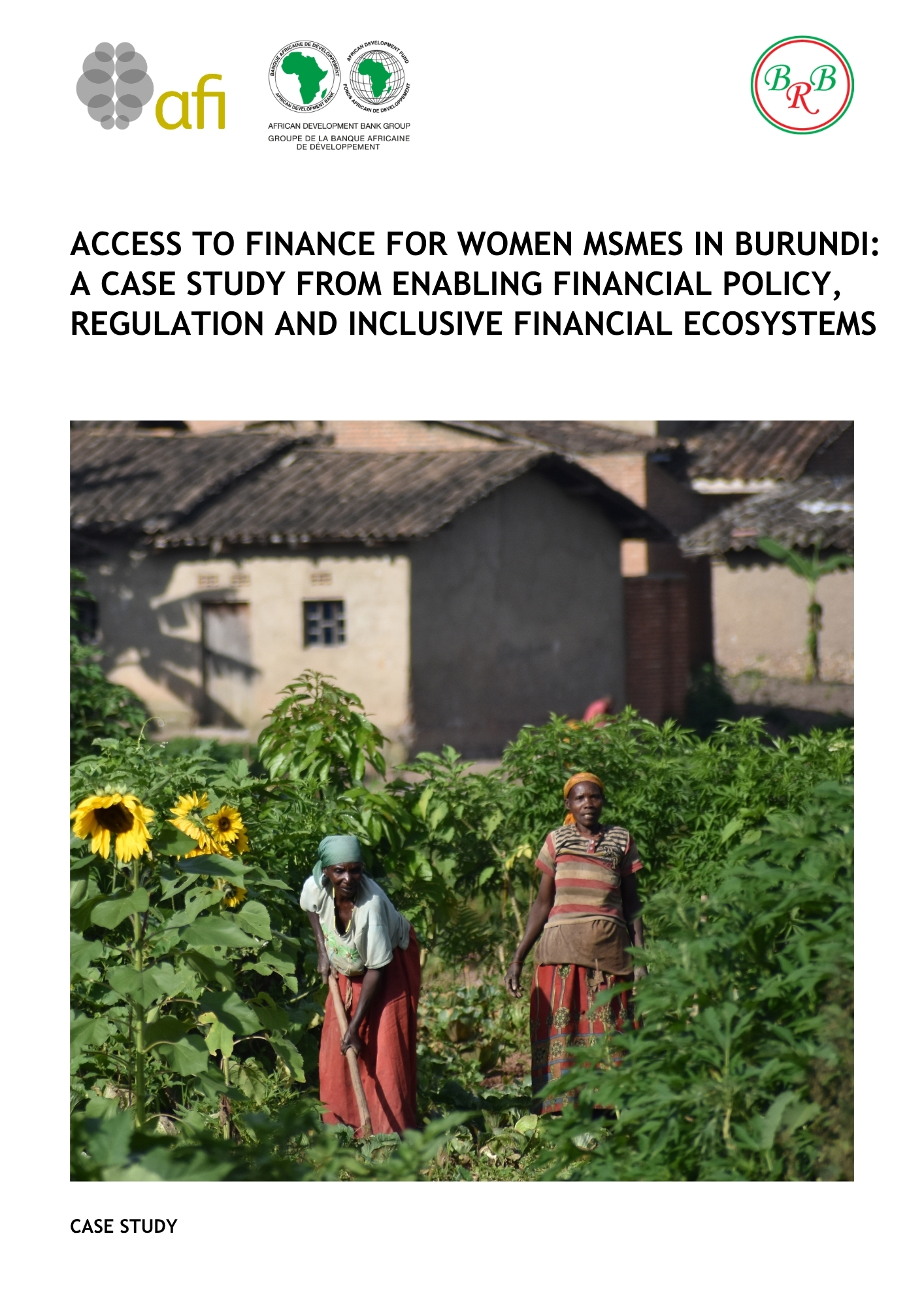 Access To Finance For Women MSMEs in Burundi